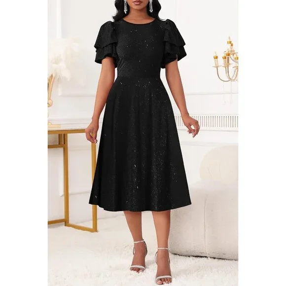 terani couture formal dress Sleeveless Linen Shift Dress